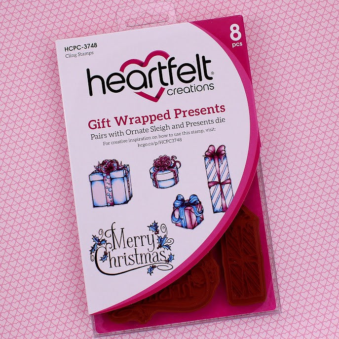 Gift Wrapped Presents Stamp HCPC-3748