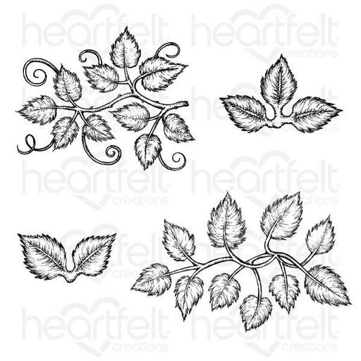 Heartfield creations Leafy Accents Stamp HCPC-3835