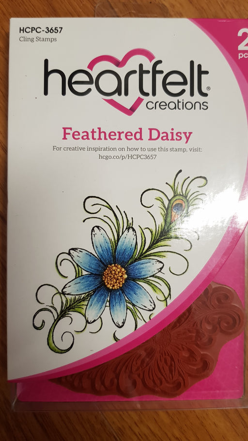 Heartfelt Creations Feathered Daisy HCPC-3657