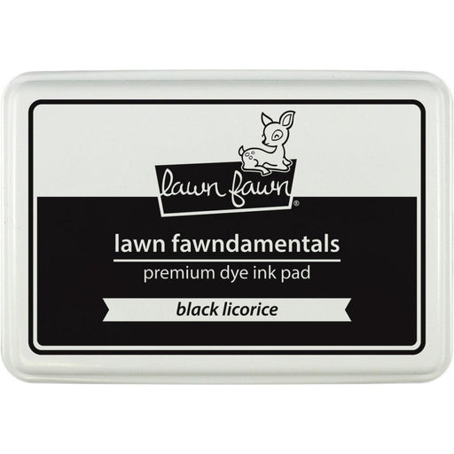 Lawn Fawn Premium Dye Ink Pad Black Licorice