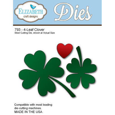 Elizabeth Craft Designs 793 4-Leaf Clover