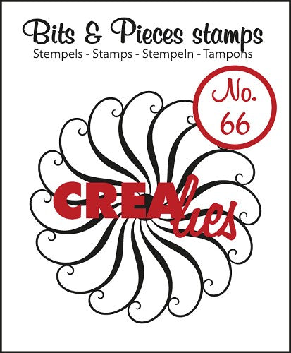 Bits & Pieces stamp no. 66 Circle of swirls A