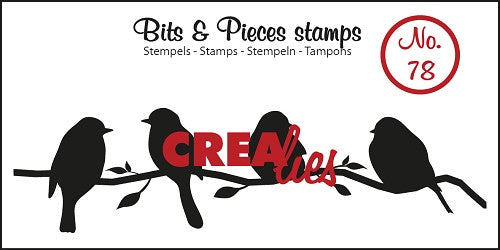 Bits & Pieces stamp no. 78 Birds on a branch