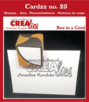 Cardzz die cutting no. 25, Box in a card