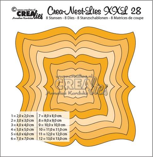 Crealies Crea-nest-dies XXL no. 28 stans