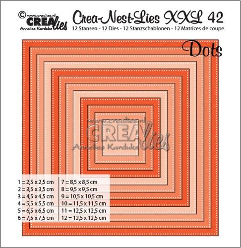 Crealies Crea-nest-dies XXL no. 42