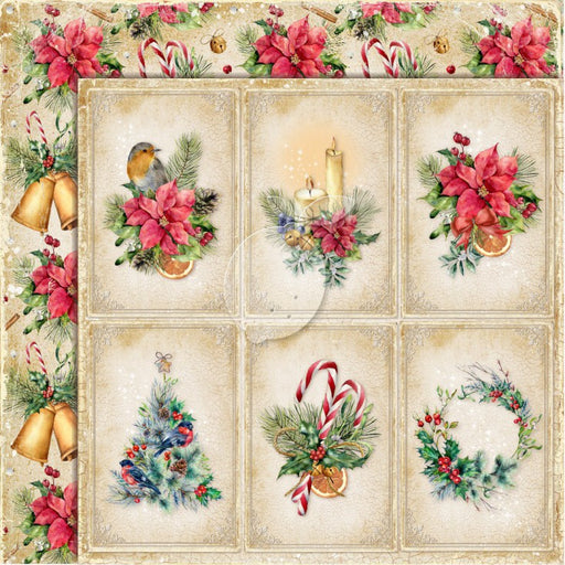 Double Sided Scrapbooking Paper - Yuletide 01