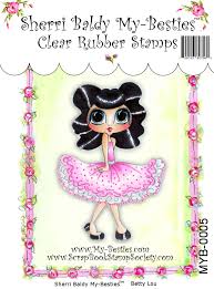 My Besties Clear Stamps 4"X 6" Betty Lou - MYB-0005
