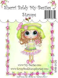 My Besties Clear Stamps 4"X 6" Hattie Buttons - MYB-0120