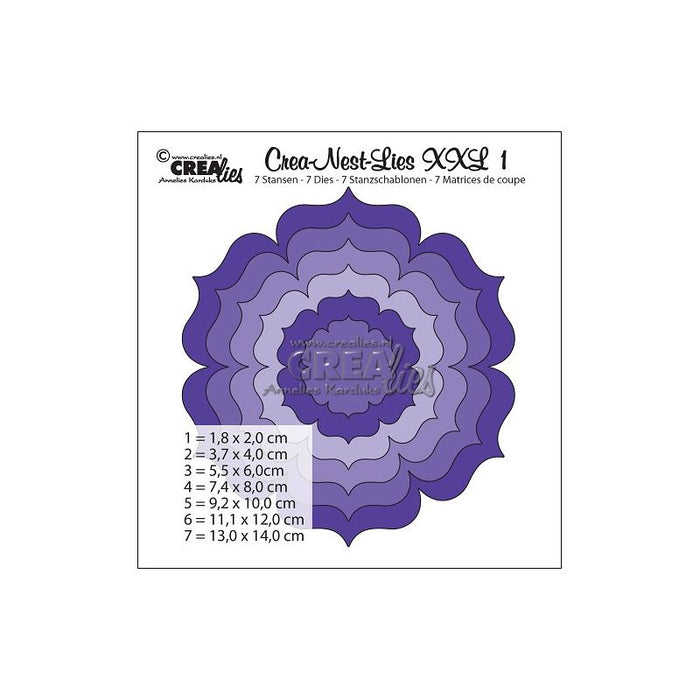 Fustella Crea-Nest-Lies XXL dies No.1