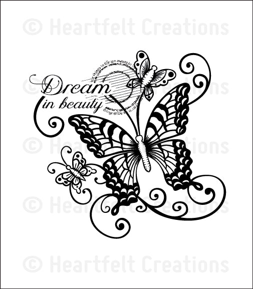 Dream in Beauty Stamp HCPC-3655