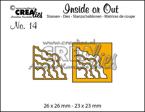 Inside or Out die-cutting no. 14, Corners H