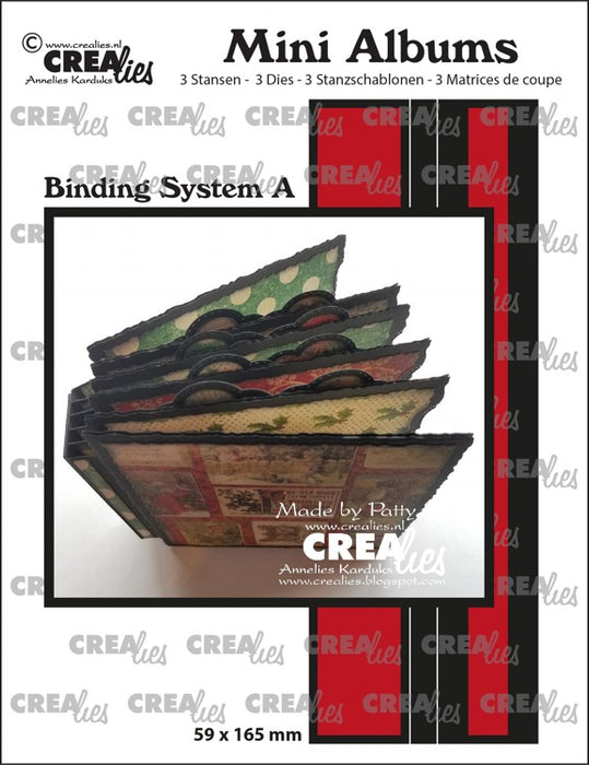 Crealies - Stans Mini Albums Bindsysteem