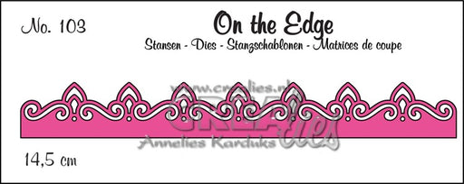 On the Edge die no. 103, pattern C