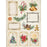 One-Sided Scrapbooking Paper - Vintage Time 033 - A4