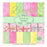Stack of Basic Scrapbooking Papers - Fresh Summer