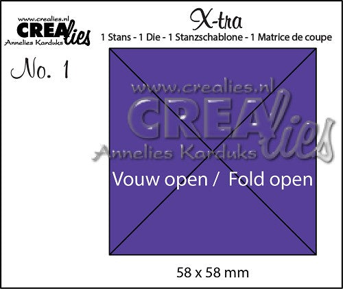 X-tra die no. 1, Fold Open 4 parts